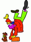 coloriage de clown